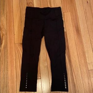 Lululemon fast and free crop